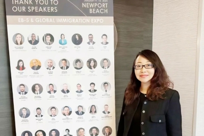 AmCan美加集团 CEO Kristine 女士受邀出席美国EB-5峰会